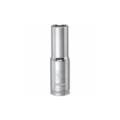6 Point Deep 1/2" Drive Socket - Metric