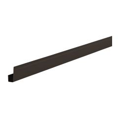 J-Trim for CanExel Ridgewood and Ultraplank - 1/2" x 10' - Dark Roast