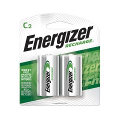 Piles rechargeables, C, 2/pqt