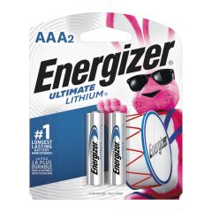 Pile au lithium, AAA, 2/pqt