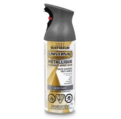 Universal Metallic Spray Paint - Dark Steel - 312 g