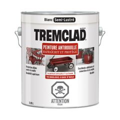Oil Based Rust Paint - Semi-Gloss - White - 3.78 l