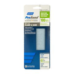 ProSand Clamp & Sand 1/3 Shets - 3-2/3" x 9" - Grit 100 - 6/Pkg