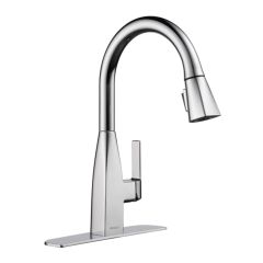 Robinet pour évier de cuisine à poignée unique Xander, chrome