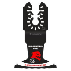Oscillating Blade - 2 1/2" - Nail-Embedded Wood - 3/Pkg