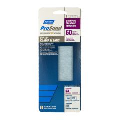 Feuilles abrasives Clamp & Sand ProSand, 3 2/3" x 9", Grain 60, 6/pqt