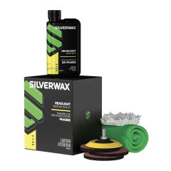 Ensemble restaurateur de phares Bright now kit, SILVERWAX