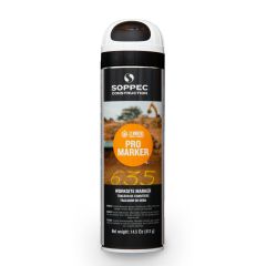 PRO MARKER Non Fluorescent Worksite Marking Paint - White - 412 g