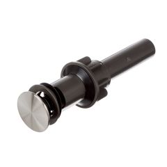 Push-Down/Pop Up Drain - Brushed Nickel