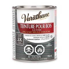 Ultimate Wood Stain - Carbon Grey - 946 ml