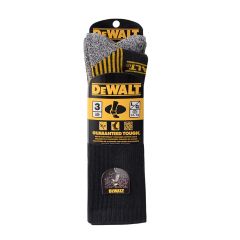 Chaussettes de coton, noir, 3/pqt