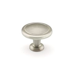 Classic Metal Knob - Brushed Nickel