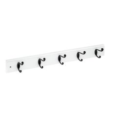 Utility Hook Rack - Matte Black