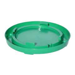 Poultry OB Plastic Feeder Base - 1 Gallon - Green