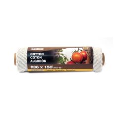 Twisted Cotton Rope - Natural - #36 x 150'
