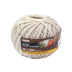 Corde en coton torsadée, naturel, #9 x 300'