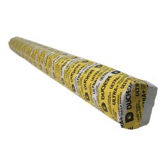 Polythène pare-vapeur Ultra +, clair, 192" x 100', pli en "W", couvre 1 600 pi²