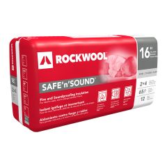 Stone Wool Fire & Sound Insulation – 6" x 16.25" x 48" – Steel