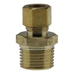 Adaptateur mâle, 3/8" od comp x 1/2" mpt