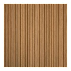 Signature Fluted Wall Panel - Salda - Teck - 4/Pkg - 96" x 5" - Covers 11.65 sq.ft.
