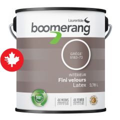 Boomerang Recycled Paint - Velvet Finish - Greige - 3.78 l