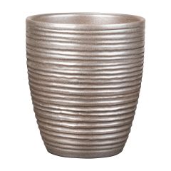Cache-pot en céramique, orchidée or magique, 14 cm