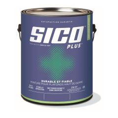 Paint SICO Plus for Ceilings - Flat - Base Pure White - 3.78 L