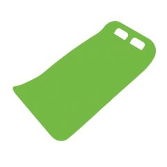 Luge carpette Turbo, 54", vert