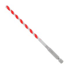 Foret à pointe carbure à granit rouge SPEEDemon pour perceuse à percussion, 7/32" x 4" x 6"