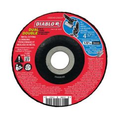 Cut-Off Grinder Dual Wheel for Metal - 4 1/2"