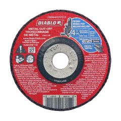 Cut-Off Grinder Wheel for Metal - 4" x 1/8" x 5/8"