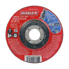 Grinder Wheel for Metal - 4 1/2" x 1/8" x 7/8"