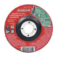 Cut-Off Grinder Wheel for Masonry - 4 1/2" x 1/8" x 7/8"