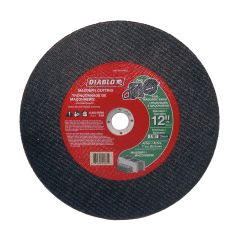 Cut-Off Grinder Wheel for Masonry - 12" x 1/8" x 1"