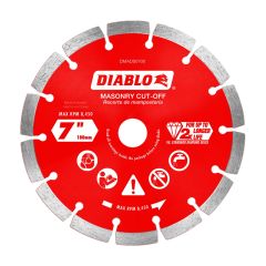 Diamond Segmented Rim Cut-Off Disc for Masonry - 7"