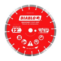 Diamond Segmented Rim Cut-Off Disc for Masonry - 12"