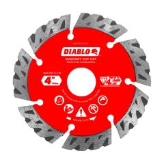 Diamond Segmented Turbo Cut-Off Disc for Masonry - 4"