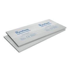 Rigid Insulation Styrofoam HI 60 PSI Butt Edge - Extruded Polystyrene (XPS)  - 1 1/2" x 2' x 8'