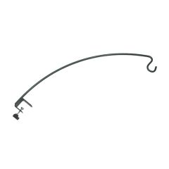 Deck Hook - Clamp-On - Black