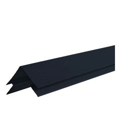 CanExel Ridgewood and Ultraplank Outside Corner - 1/2" x 10' - Black