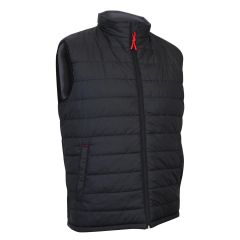 Veste "Bodywarmer" réversible, Rebel, grandeur 4/grand, noir/gris
