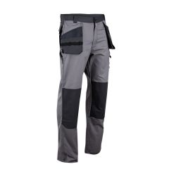 Trousers - Pegase - Stretch - with Holster Pockets - Size 39 – Grey