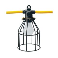 Extension Cord - 30 m - with 10 Lamp Holders and Light Sockets