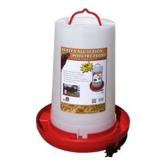 Heated Poultry Fount - 3 gallons