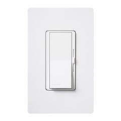 Gradateur, Diva, DEL, avec plaque, blanc