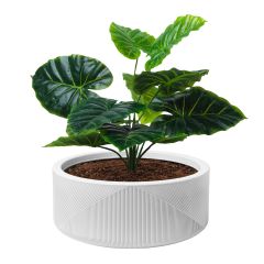 Resin Bowl Planter-  Gavin - 15"
