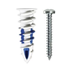 Walldriller Plus Anchor #10 + Screws - 10/pkg