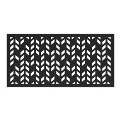 Decorative Panel - Aztek - Black - 2' x 4'