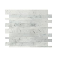 Wall Mosaic - Siberia - White - Marble - 11 8/9" x 9 5/9" x 1/5"