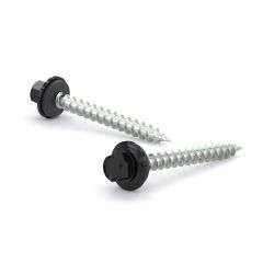 Roofing Screws - #9 x 2" - Self-Tapping - Type A - Black - 500/Pkg